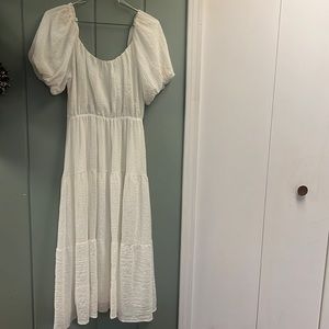 A white dress